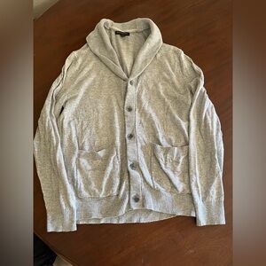 Banana Republic Light Gray Knit Sweater